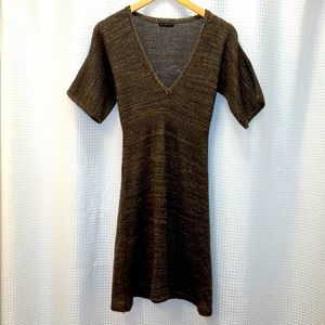 Sicily sweater dress V-neck